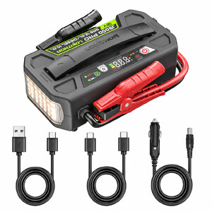 LOKITHOR käivitusabi / akupank J5000 PRO 12V 5000A, 99,84Wh LiFePO4